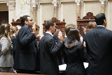 Sam swearing in to the Wisconsin State Bar