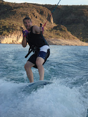 Mike Wakesurfing