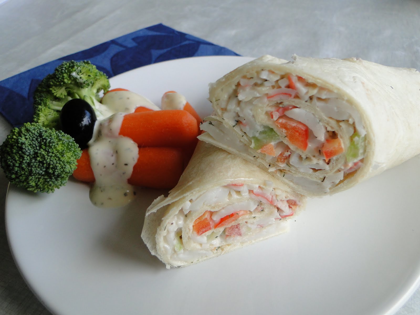 Mennonite Girls Can Cook Crabby Wraps