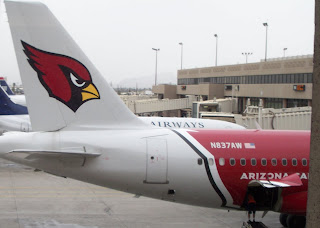 a close-up of an airplane