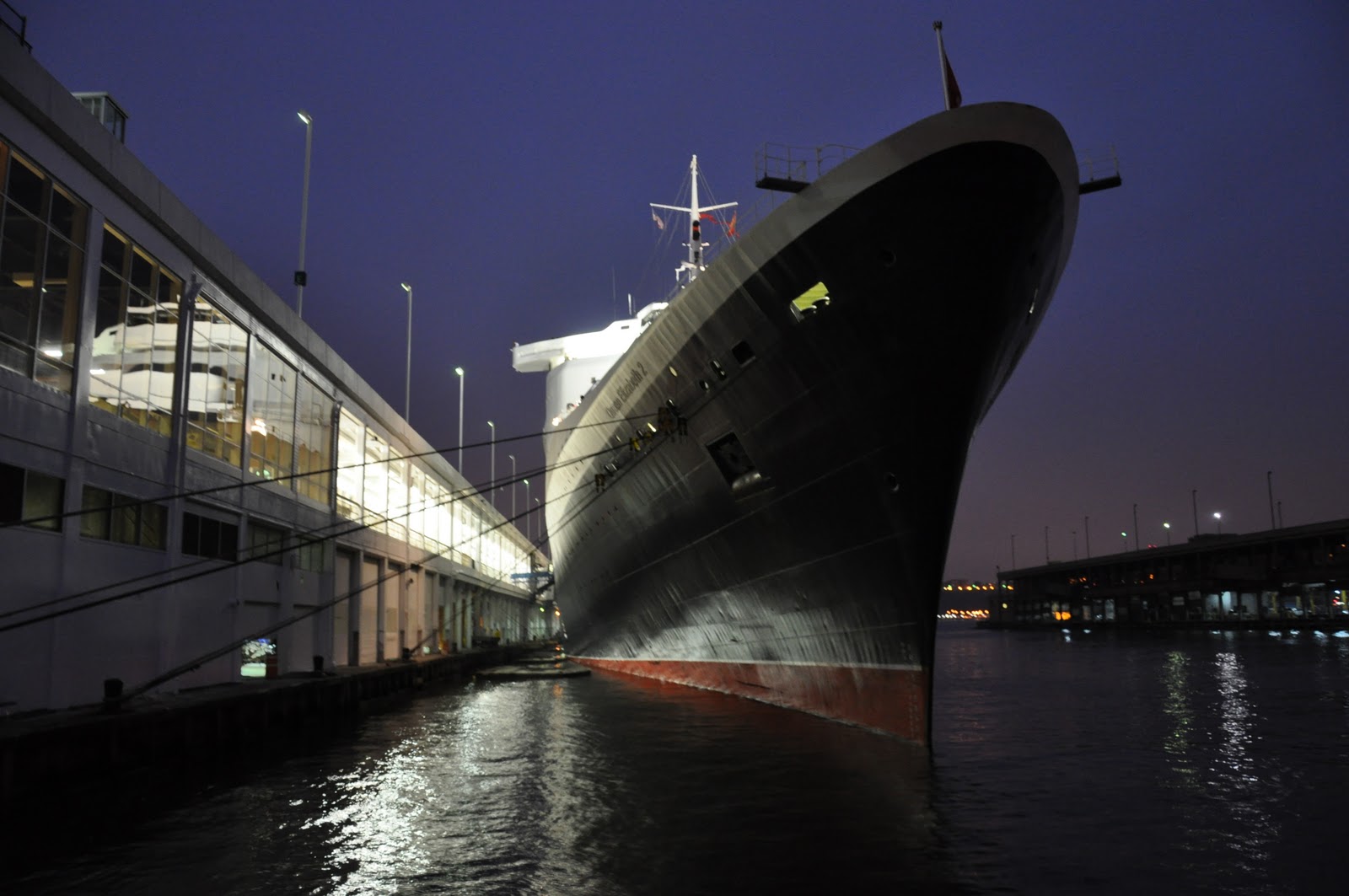 QE2 Pride of the Clyde QE2 Final NYC Departure October 16, 2008