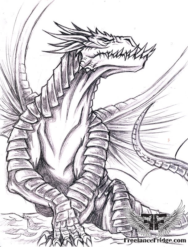 Cartoon Dragons Drawings