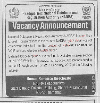 B Form Nadra