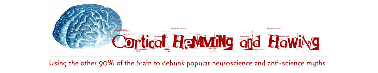 Cortical Hemming and Hawing