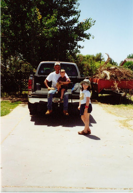 Jasmine, Grandpa Allred and Preston