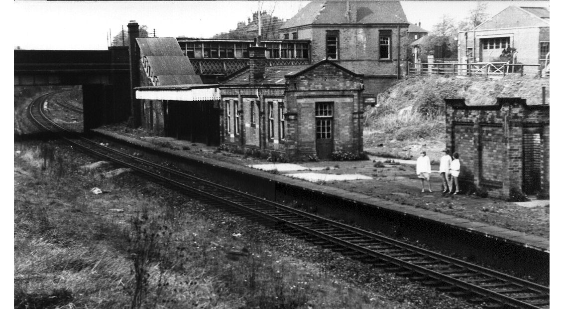 This Is Hucknall Archive Photo Railway Station