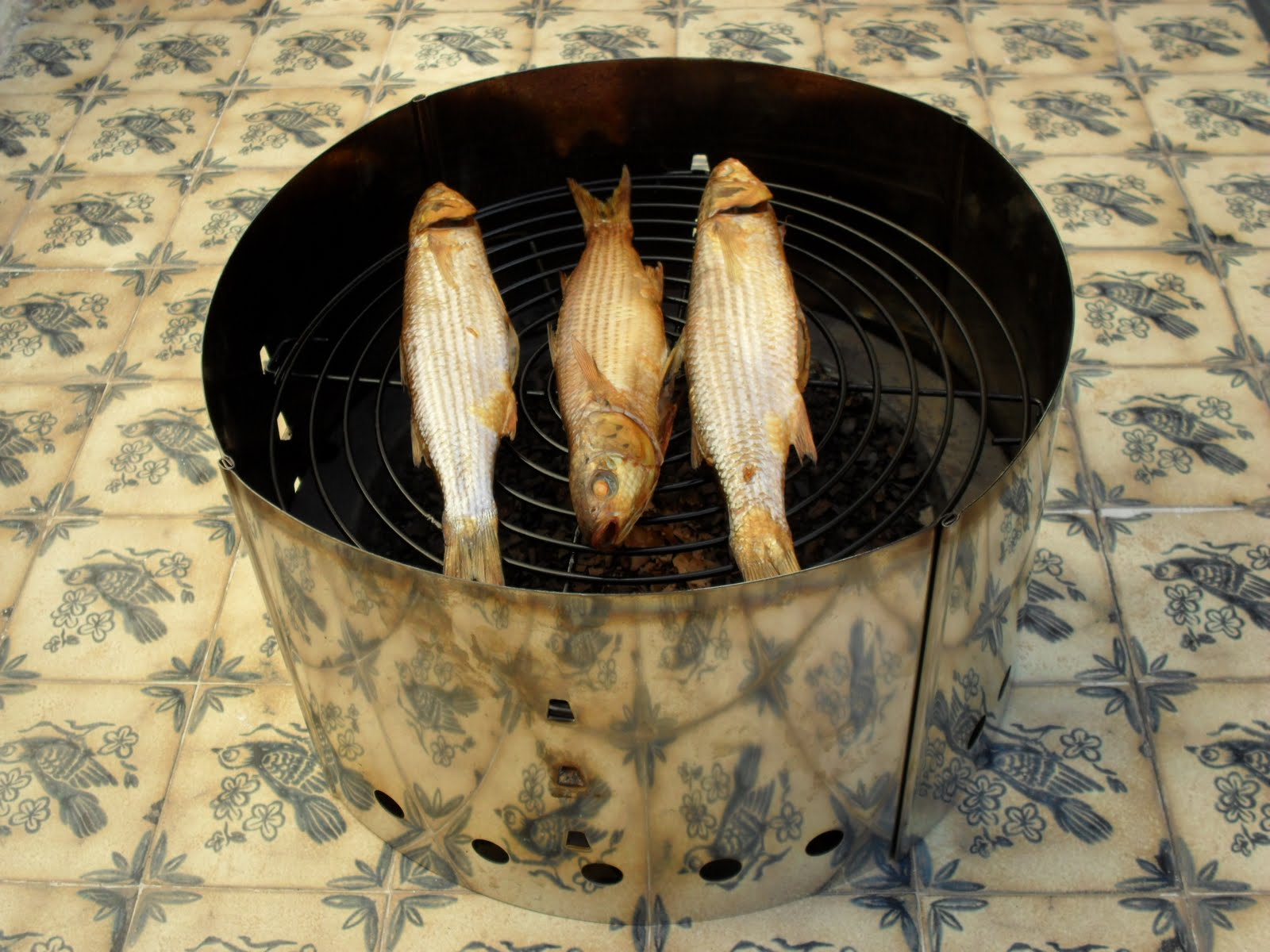 brightly coloured sunflowers Food preservation technique by smoking it