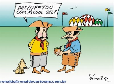 A gripe A e os hábitos do Gaúcho.