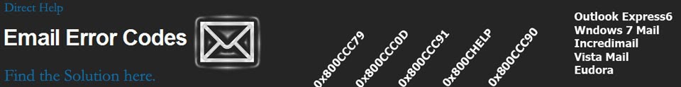 Email Error Codes