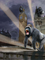 Stupid king kong invaded the city