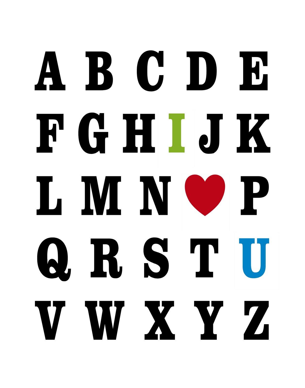 Alphabet Love