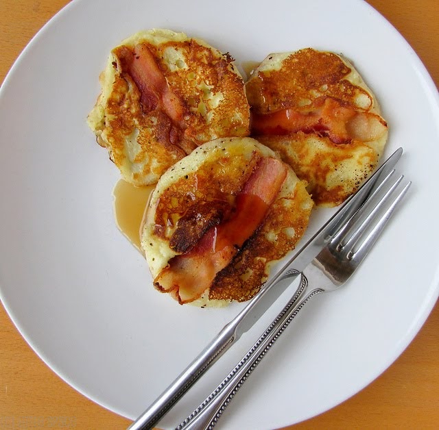 Little Space Bacon Pancakes