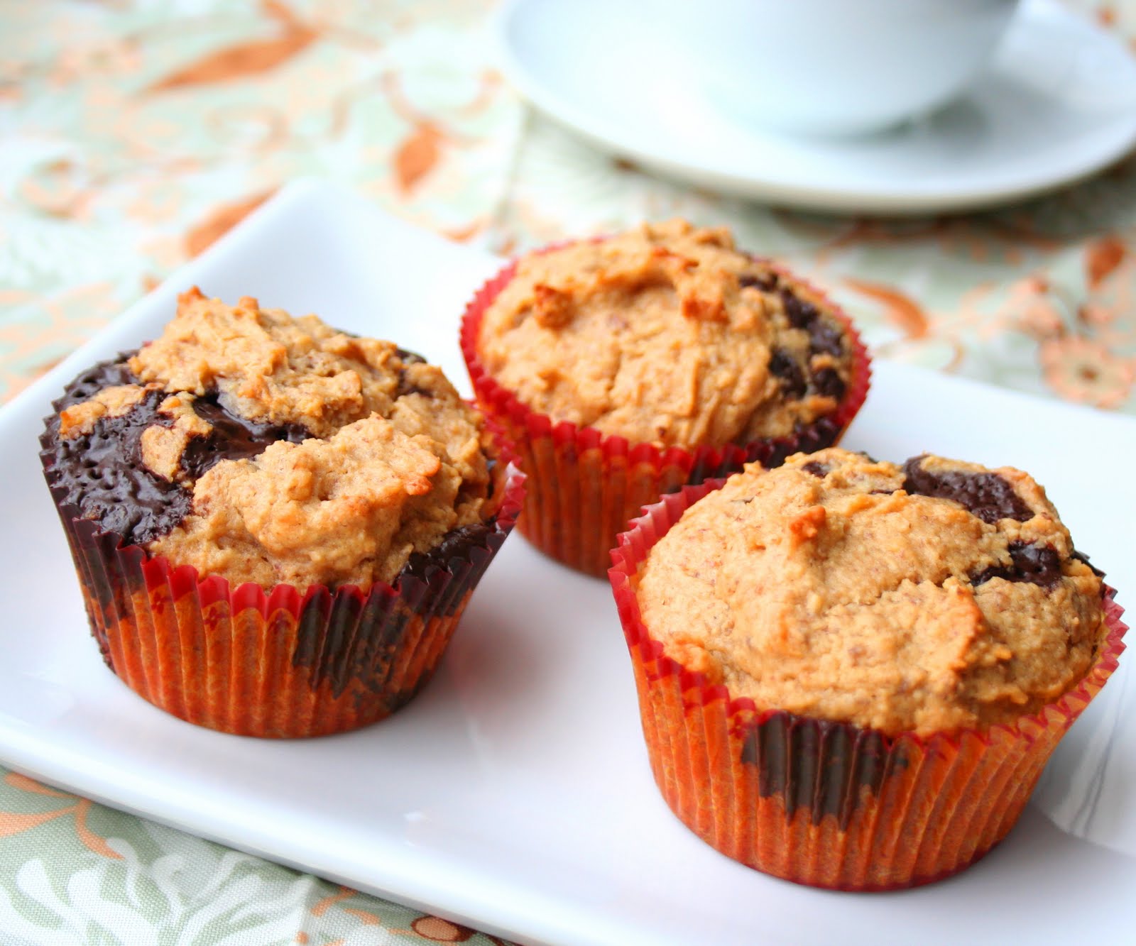 Peanut Butter Chocolate Chip Muffins (Low Carb and Gluten Free) All