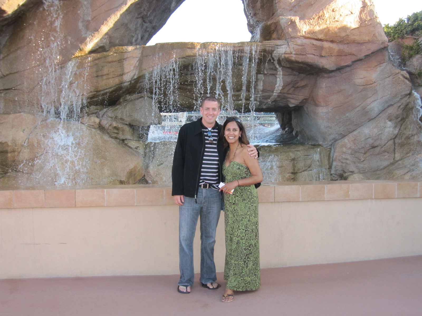 Angels Stadium Waterfall