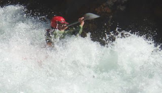 whitewater kayaking Trinity River Hell Hole Rapid