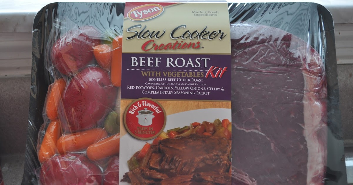 Meals For Real Product Review Tyson Slow Cooker Creations Beef Roast