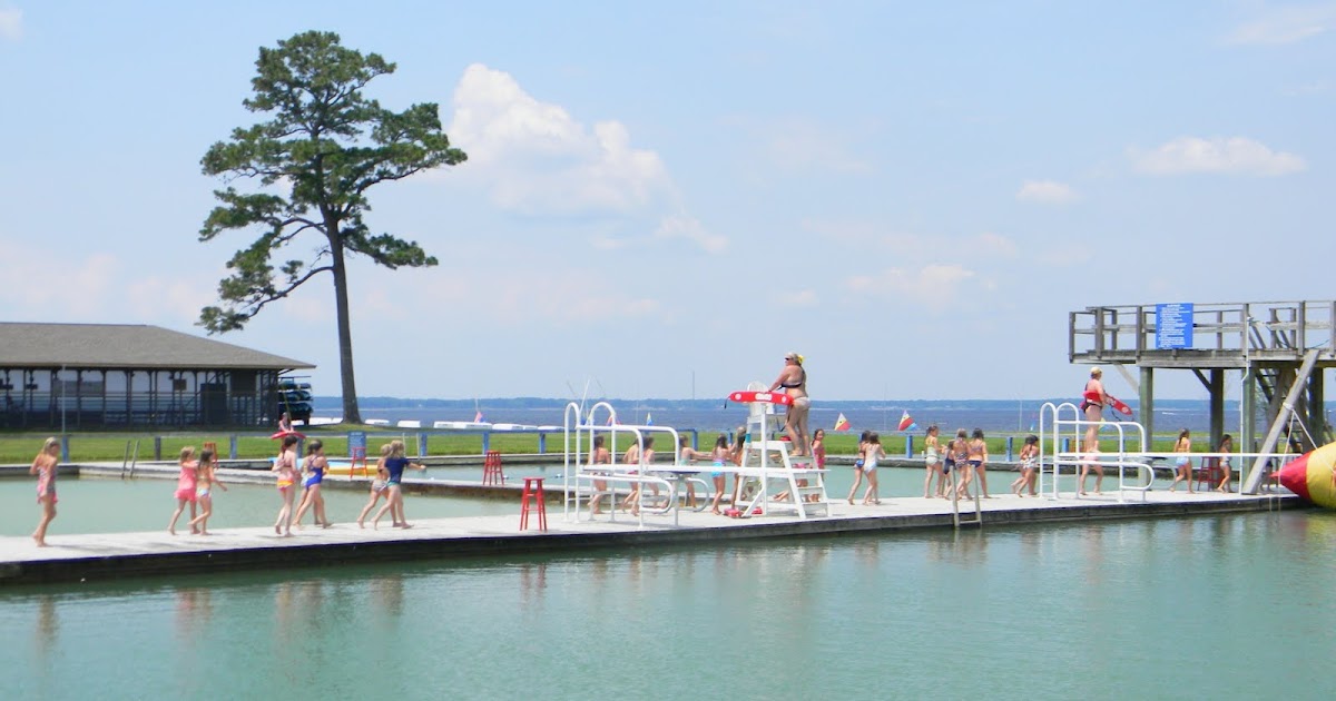 Camp Sea Gull and Camp Seafarer Seafarer Swim Lake at Starter Camp