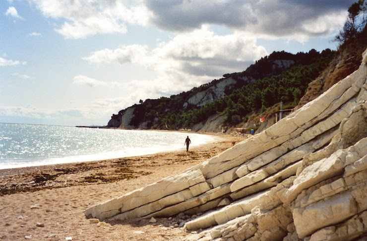 Strand von Sirolo.4, Conero-Halbinsel, Italien, 2008