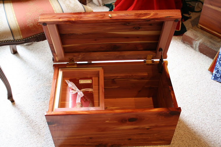 Small cedar chest for grand daughter