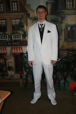 White Prom Tux