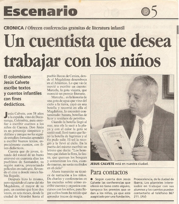 Talleres, textos y cuentos infantiles con fines didácticos.