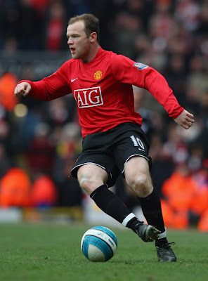 Wayne Rooney in Action