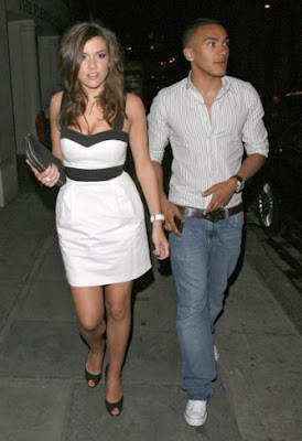 Danny Simpson with Girl Friend