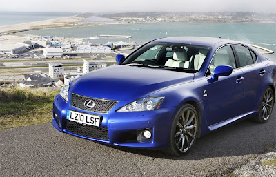 2011 Lexus IS F Front Side View