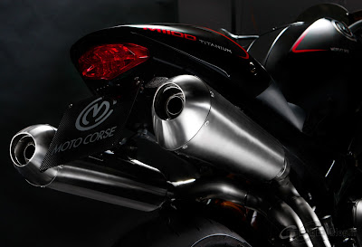 Ducati Monster Titanium Rear View