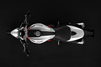 2011 Ducati Monster 796 Overhead