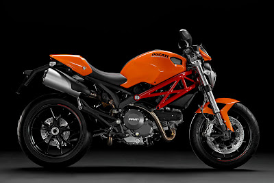 2011 Ducati Monster 796 Orange Color