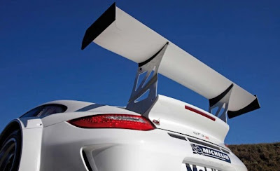 2010 Porsche 911 GT3 R Taillight Rear Wing View