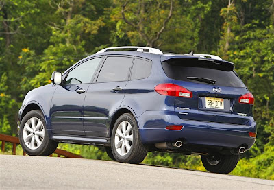 2010 Subaru Tribeca Rear Angle View