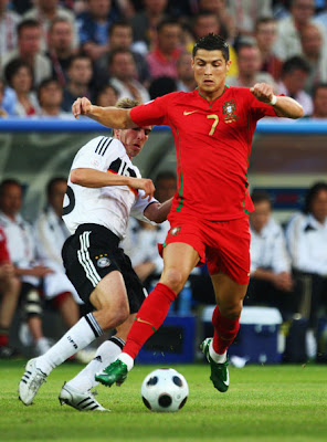 Cristiano Ronaldo World Cup 2010 Football Photo