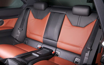 2011 BMW M3 Frozen Gray Rear Seats