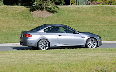 2011 BMW M3 Frozen Gray Coupe Side View