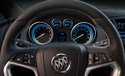 2012 Buick Regal GS Steering Wheel and Instrument Panel