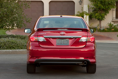 2011 Toyota Corolla Rear View