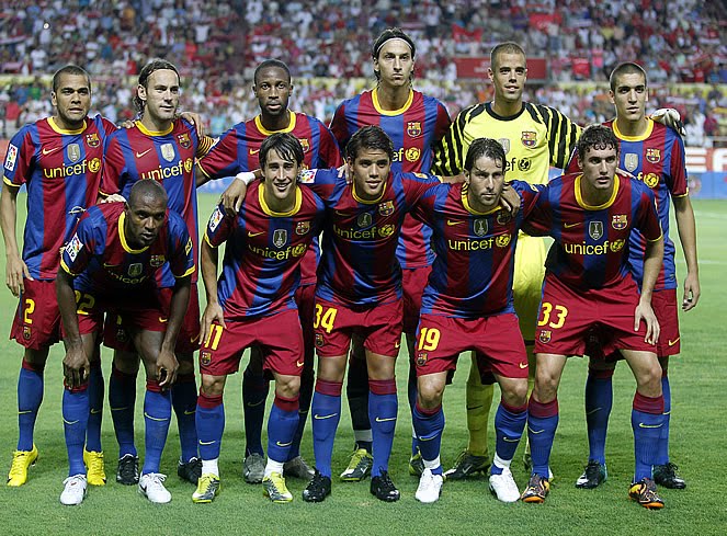 barcelona fc wallpaper 2010. Barcelona Football Club Squad