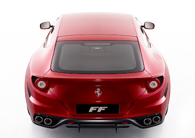 2012 Ferrari FF Rear View