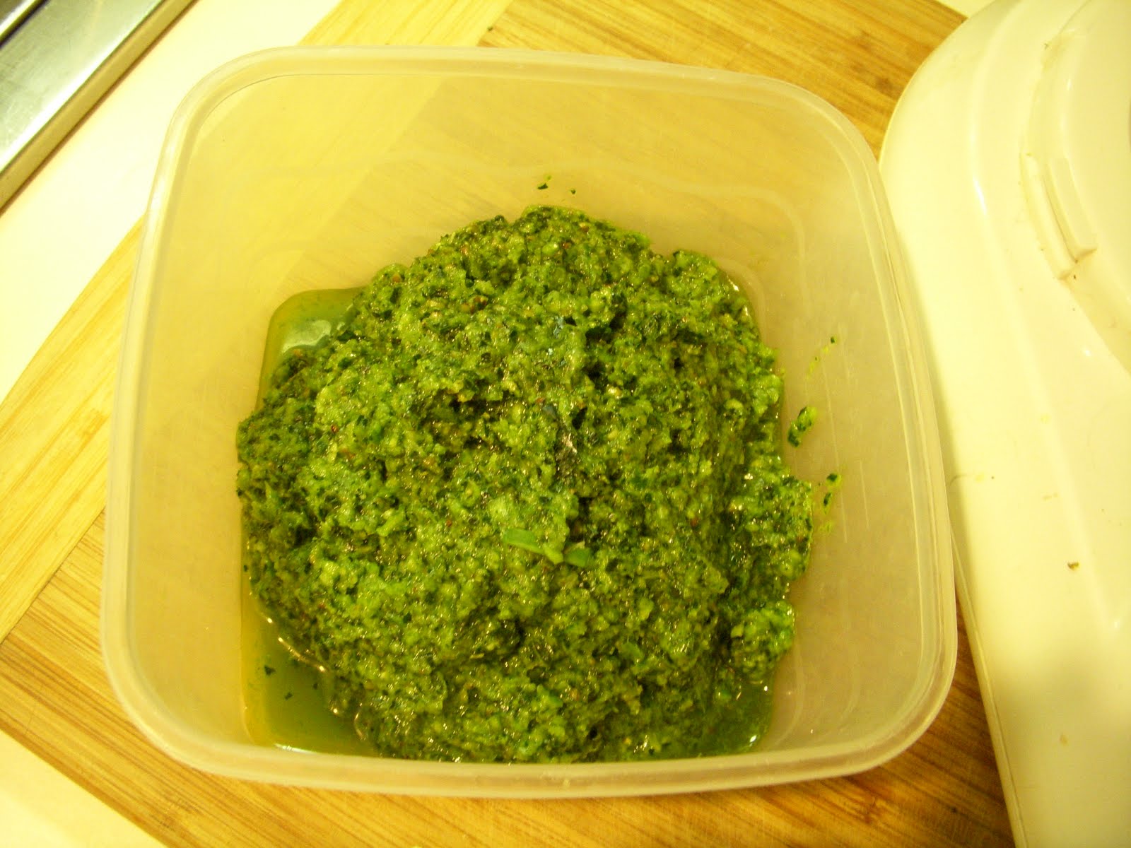 Recipe Garlic ScapeKale Pesto « Blog