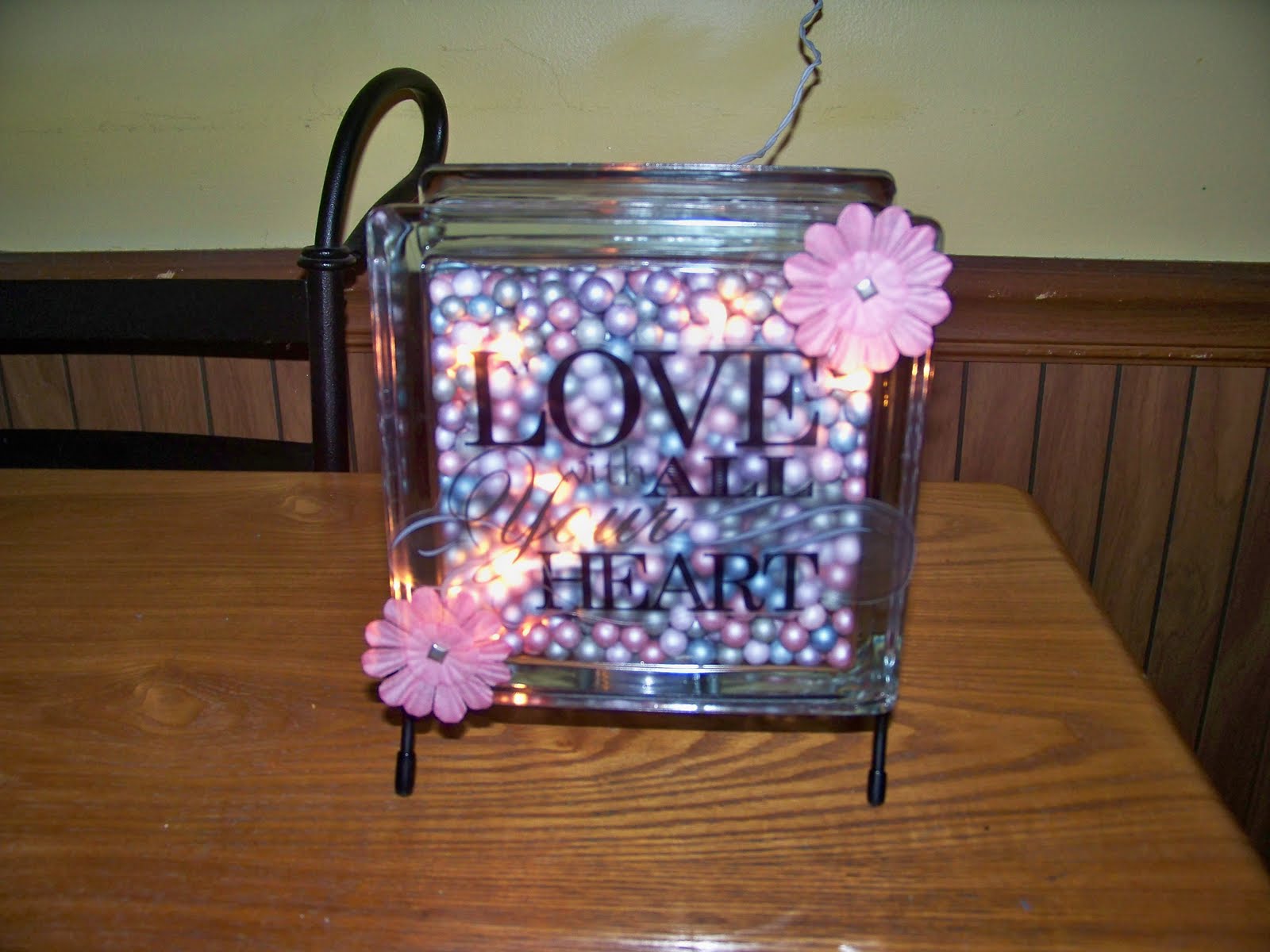 Scrap This Craft That Glass Block Gift!!