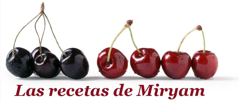Las recetas de Miryam