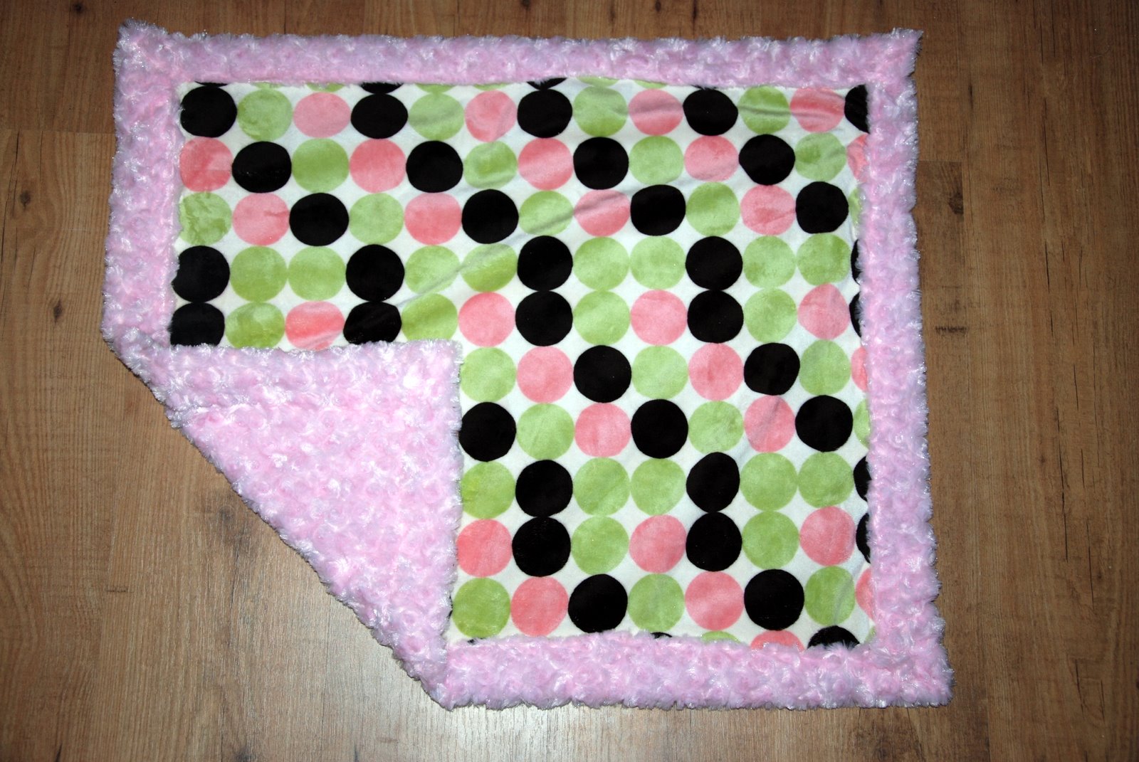 trying it out minky blanket tutorial
