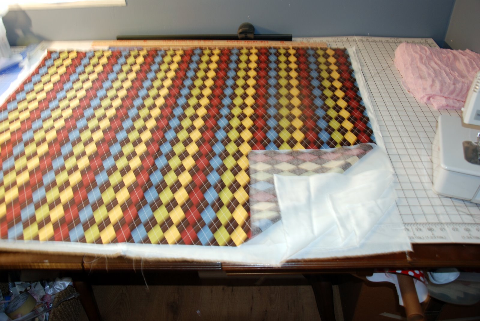 trying it out make your own chenille baby quilt
