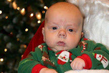 Cooper with Santa!