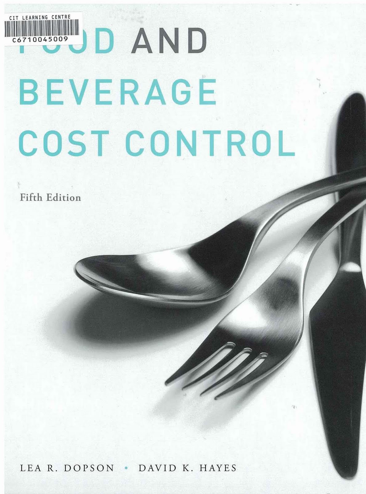 Beverage Cost Control