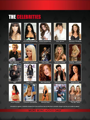 Celebrities At The Second Annual Celebrity Poker Tournament At The Playboy Mansion Celebrity Poker Tournament Playboy Mansion | Poker