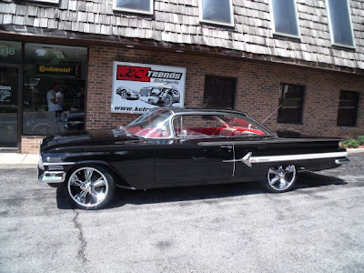 1960 Chevy Impala with Foose Legends Great job by Chad and the crew at KC 