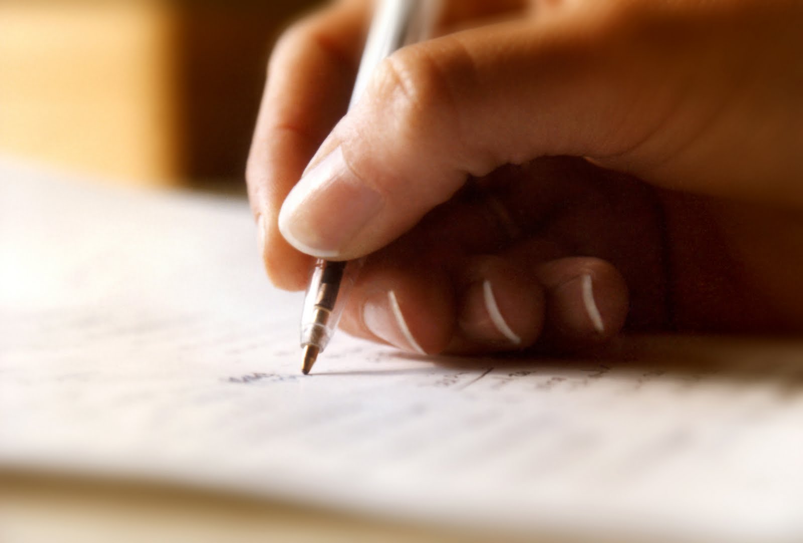 optimistic writing